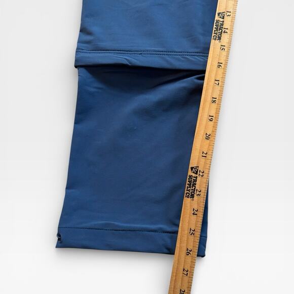 The North Face Bridgeway Zip Off Pants Women’s 12 Blue Hiking Convertible NWT - Picture 5 of 8